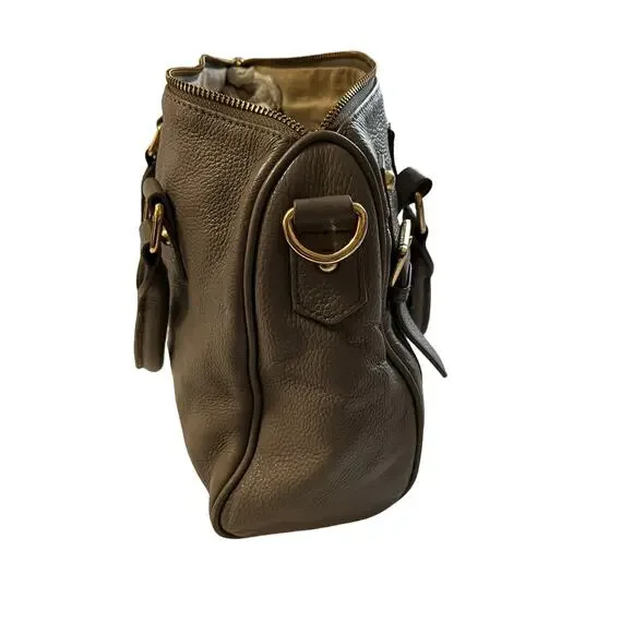 Erica Anenberg | Gray Leather Handbag - Picture 3 of 7